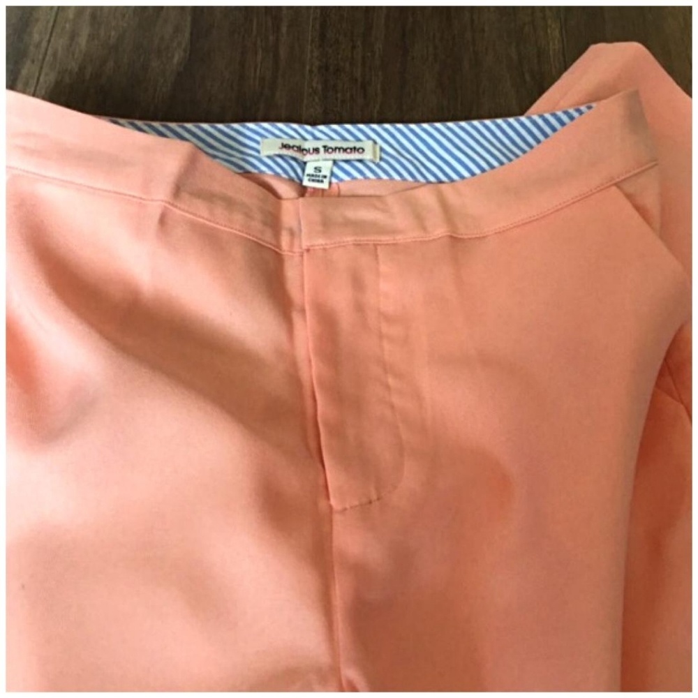 JEALOUS TOMATO Nordstrom Vintage Peach Flare Pants - Picture 3 of 3